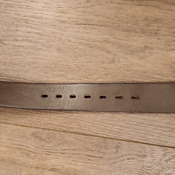 Wrangler Belt Genuine Leather Western Style Removable Buckle Stamped 38 - Picture 4 of 7